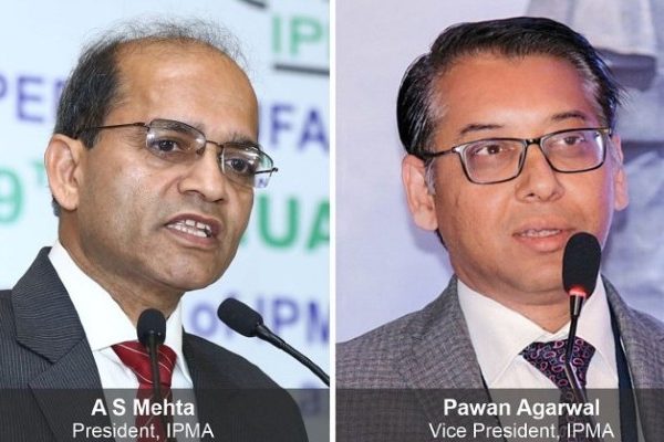 A S Mehta, Pawan Agarwal Elected as IPMA Office Bearers