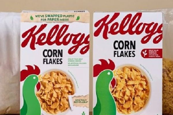 Kellogg’s planning to trial Recyclable Paper Liners in Cereal Boxes